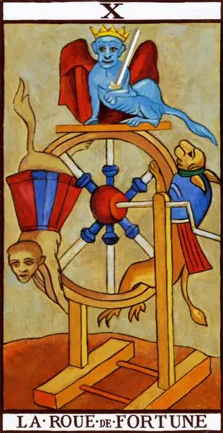 The Wheel of Fortune Tarot
