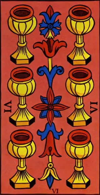 Six of Cups Tarot